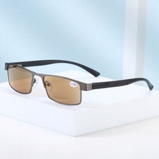 Foldable Half Frame Sunglasses Reading Glasses Tinted Readers Men Women 1.0-4.0
