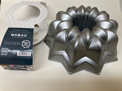 NORDIC WARE 53137  *Vintage Star* BUNDT BAKING CAKE PAN MOLD *Brand New w/ Tags*