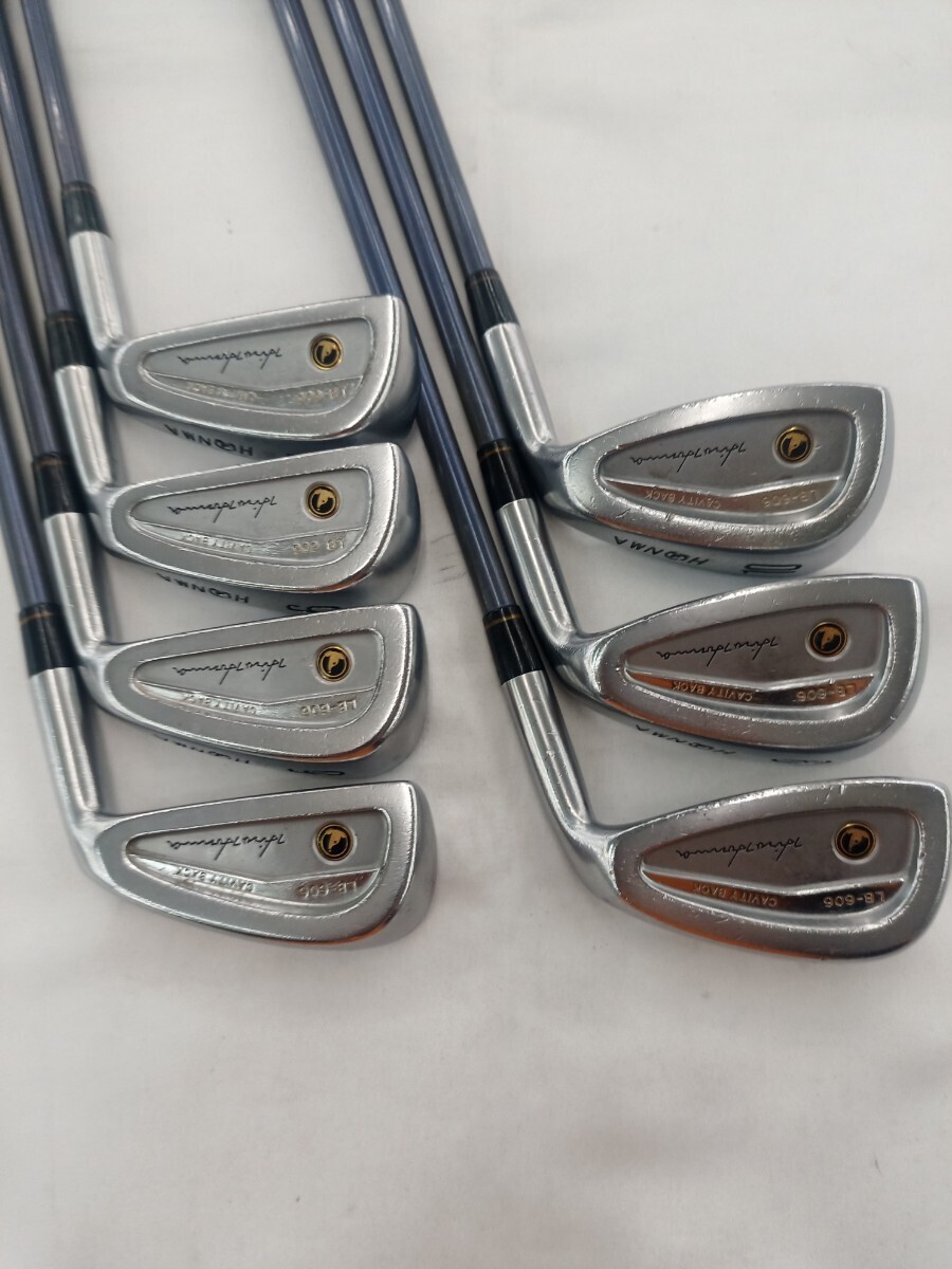 HONMA LB-606 Iron Set 4-10(7Clubs) R-1 Shaft : NEW SUPER LIGHT 