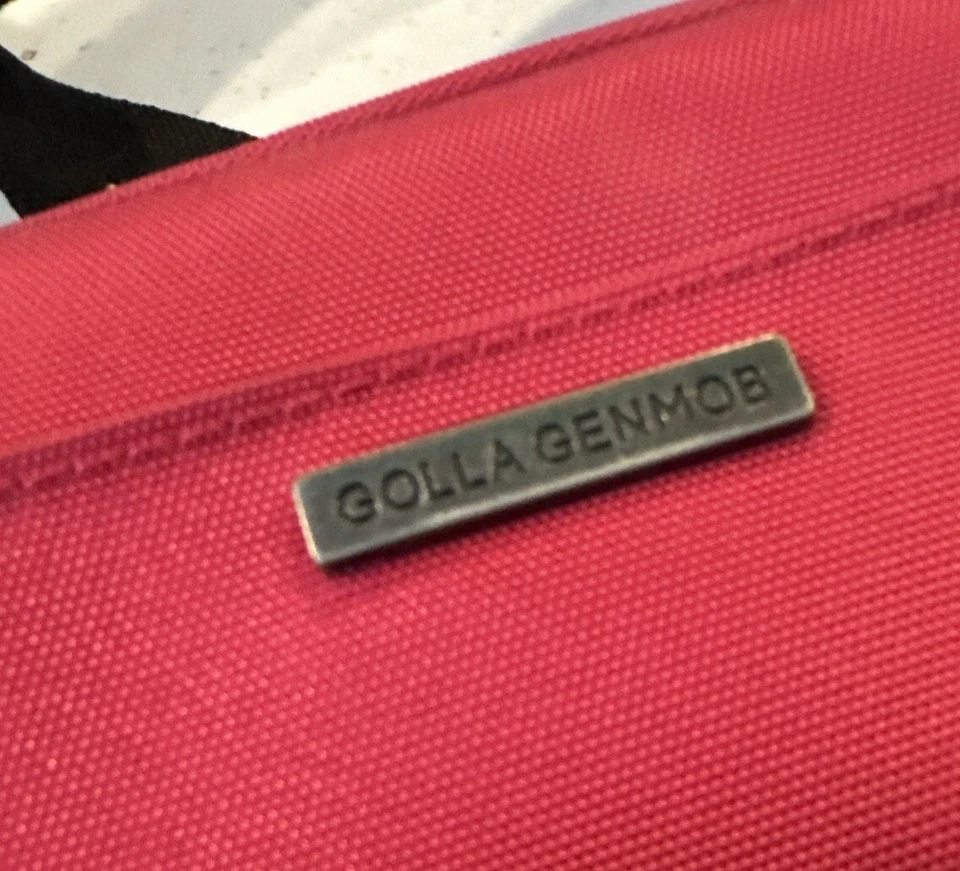 Bolso Bandolera para Laptop Golla Genmob Generation Móvil para Mujer 15" x 11" Rosa Negro Foto 2 de 2