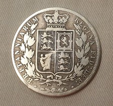1881 Halfcrown - Queen Victoria