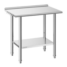 VEVOR Commercial Stainless Steel Table Kitchen Catering Prep Table 24x36 Inch