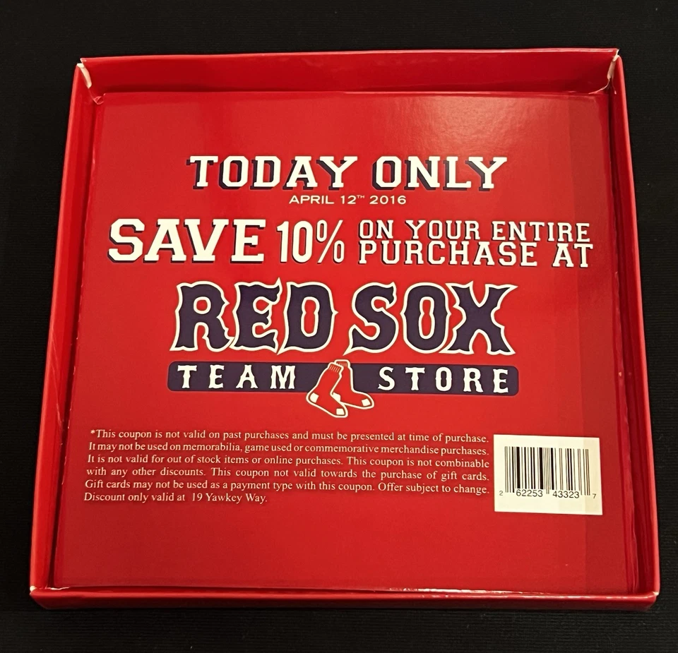 David Ortiz Bling Chain 500 Home Runs Fenway Park Giveaway Boston Red Sox 2016 - Image 4 of 4