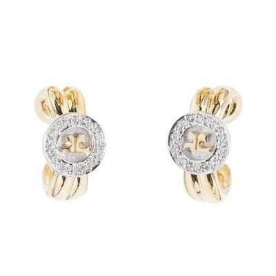 Courreges Ohrring Diamant 750YGWG P0064831