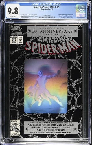 Amazing Spider-man 365 Cgc 9.8 Marvel 1992