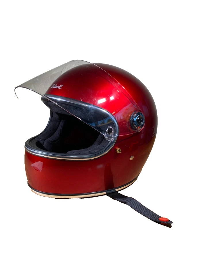 Casco de moto Biltwell Gringo S ECE 22.06 cereza talla grande Foto 2 de 4