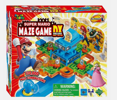 Epoch 7371 - Nintendo - Super Mario - Maze Game DX Deluxe, Kugelbahn