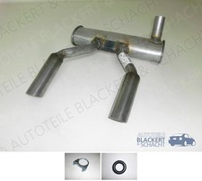 Auspuff Endtopf + Anbauteile für Opel GT 1.1 + 1.9 1969-1973