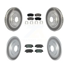 Transit Auto KGS-102462 Brake Disc and Pad Kit Front & Rear for Kia Niro EV 2019