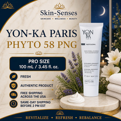Yonka Phyto 58 Creme Normal-Oily Skin (3.45oz / 100ml) PRO Size NEW / EXP 3/29!