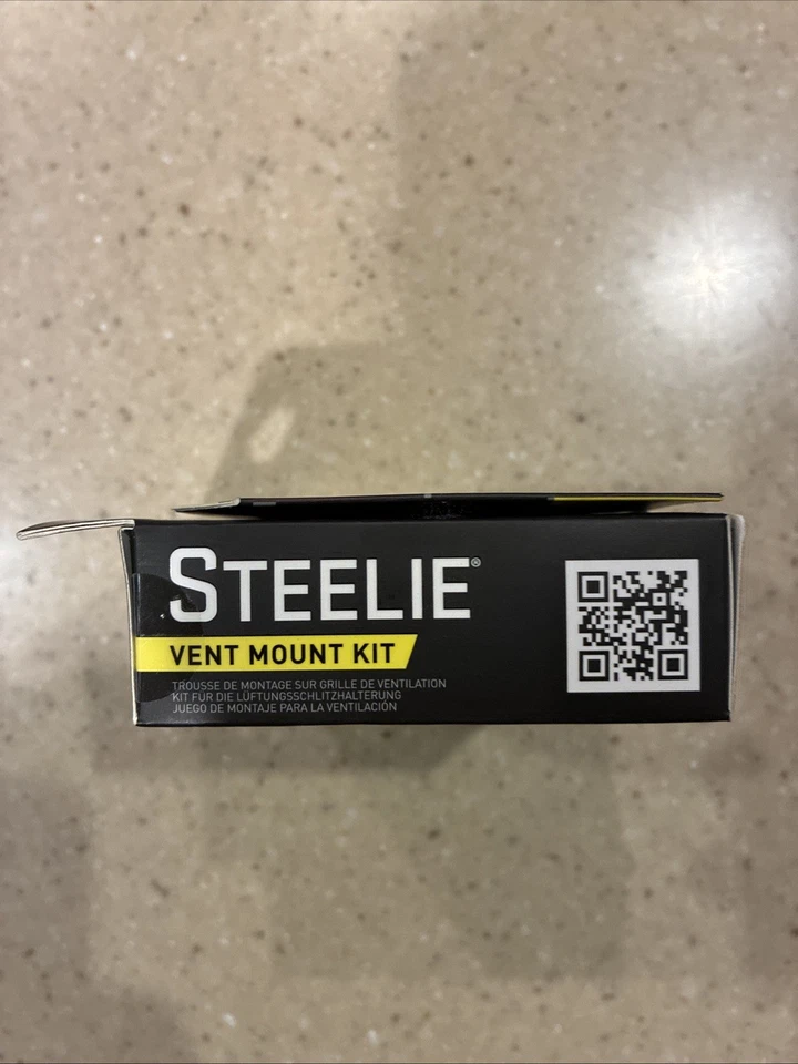 Nite Ize Steelie Vent Mount Kit For Mobile Phones Adjustable Angle Black New - Image 2 of 4