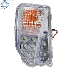 LED DRL Fog Lights Assembly Fit For Toyota Prius 2012-2015 Passenger Right Side