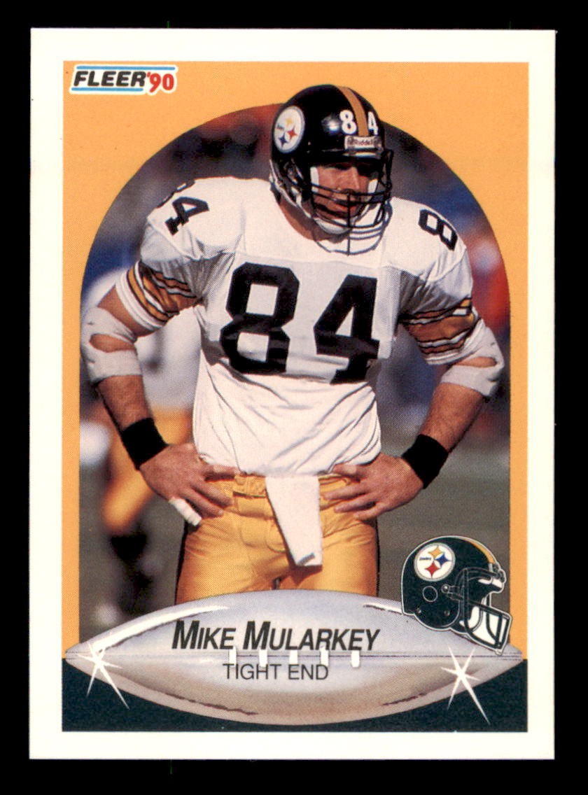 1990 Fleer #148 Mike Mularkey Sharp Corners, Clean Surface