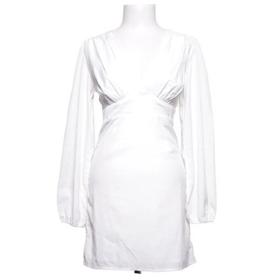 Nelly x Glamorous, Kleid, Größe: 36, Weiß, Polyester, Einfarbig, Damen #gnW