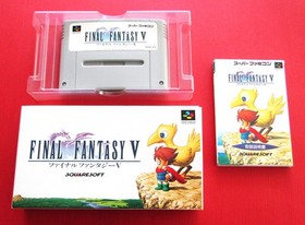 SFC Final Fantasy IV V VI Super Famicom set of 3 Japan