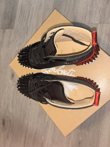 Christian Louboutin Louis Spikes Sneakers 43 US 10 - Picture 4 of 9
