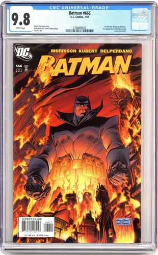 Batman #666 CGC 9.8 2007 3784608013