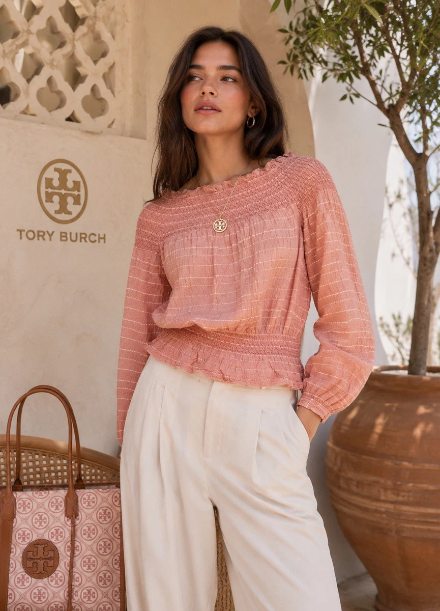 Tory Burch Striped Tops for Women for sale | eBay