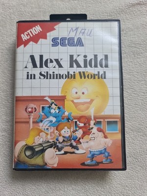 Alex Kidd in Shinobi World Sega Master System