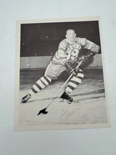 1960 Cleveland Barons AHL Hockey Team Issue Signature Series Cal Stearns