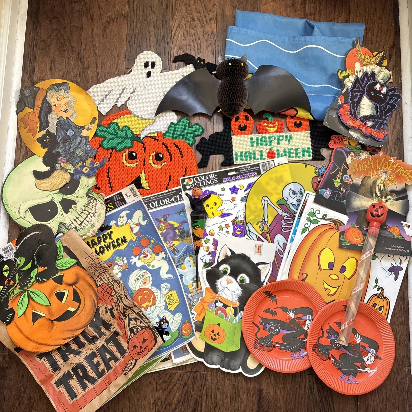 Vintage Halloween Decorations Lot