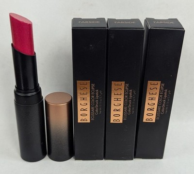 LOT OF 3 - BORGHESE ECLISSARE COLOR ECLIPSE COLORSTRUCK LIPSTICK FARSIDE 0.13oz