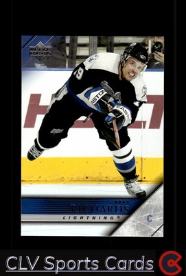 Hockey sports Upper Deck Brad Richards Tampa Bay Lightning Near Mint or Better