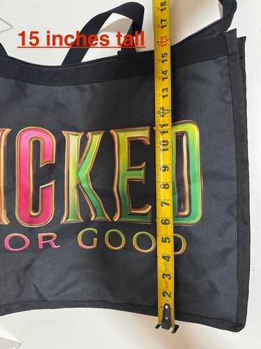 WICKED FOR GOOD - Official CinemaCon 2025 Issued Tote Bag - movie promo item - Picture 2 of 8