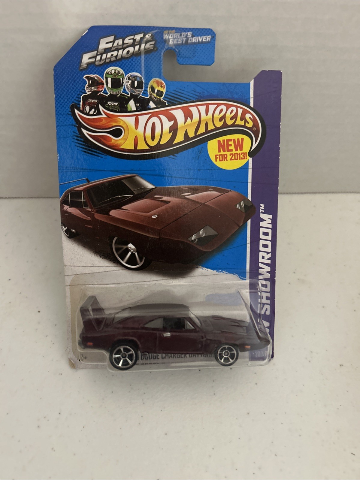 Hot Wheels 2013 HW Showroom '69 Dodge Charger Daytona #200/250 Fast and Furious