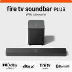 Amazon Fire TV 3.1 Channel Soundbar Plus with Subwoofer Dolby Atmos, DTS:X™