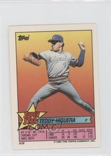1989 Super Star Sticker Back Cards Teddy Higuera Rafael Palmeiro ( 47 258) 1v4