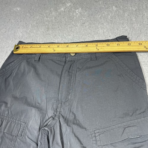 REI Co-op Pants Kids Boys Size M 10-12 Gray Nylon 2 in 1 Convertible W/ Pockets - Picture 7 of 15