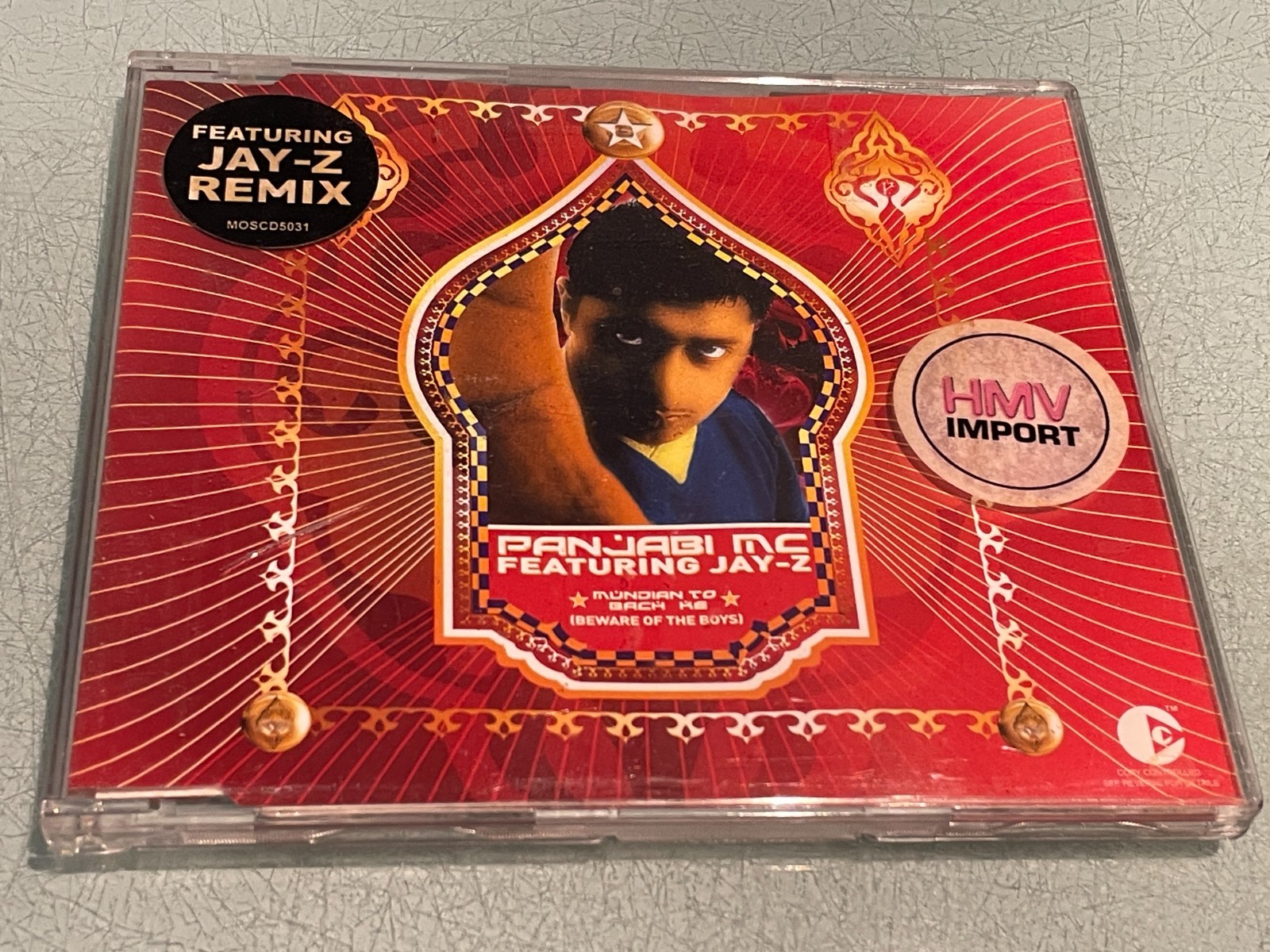 Panjabi MC Featuring Jay-Z - Mundian To Bach Ke (Beware Of The Boys) - CD Single