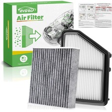 Engine And Cabin Air Filter Set For Honda Civic Hr-v 2.0l Naturally Aspirated...