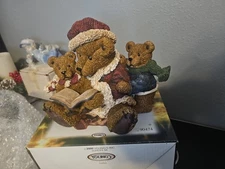 Young's Inc. Abiding Bear Christmas Bear From 2000 Model # 90474 NIB