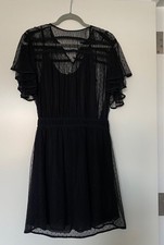 black mini dress womens m