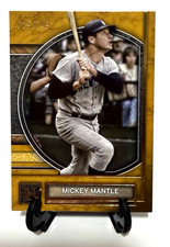 Mickey Mantle 2025 Topps Museum Collection #71 Gold Parallel /249 Yankees