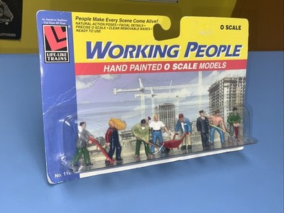 Life Like Trains WORKING PEOPLE 1167 O SCALE MODEL