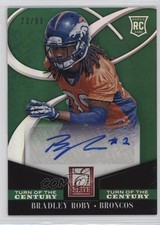 2014 Elite Rookie Turn of the Century Signatures /99 Bradley Roby #198 Auto 0sb5