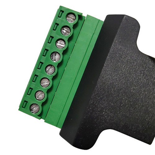 Reliable For RJ45 to 8 Pin Terminal Adapter with Green Design and Screwdriver - Afbeelding 2 van 8