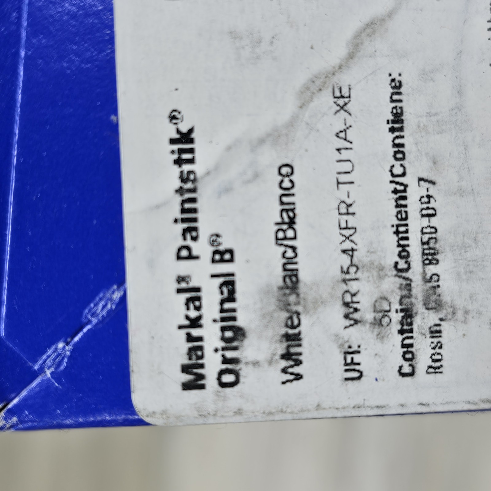 Markal Paintstik Original B Solid Paint Marker White 17mm 12 Count Box