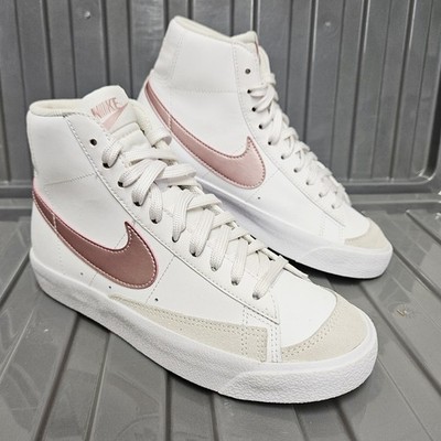 Nike Blazer Mid 77 White Pink Glaze Damen Gr. UK 4,5 Leder DA4086-105
