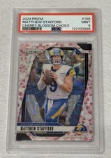 2024 Panini Prizm - Matthew Stafford #166 Cherry Blossom choice Prizm /15