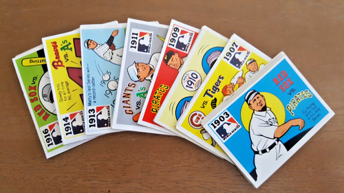 1960 Pirates, Yankees #57 card from 1970 Fleer World Series