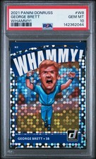 George Board 2021 Panini Donruss #W8 PSA 10 Whammy! SSP stampa corta POP 9