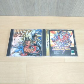 Sega Saturn console bundle with Virtua Gun, 5 Games, 1 controller & cables