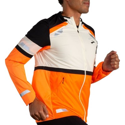 Brooks Run Visible Jacket 2.0 Men |211519-167| Wetterschutz, der leuchtet