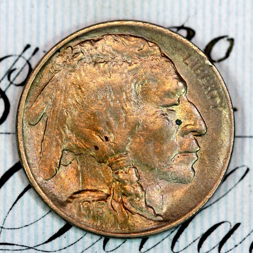 * 1913-P TYPE 1 * NEAR+ GEM BU MS BUFFALO NICKEL * FROM ORIGINAL COLLECTION