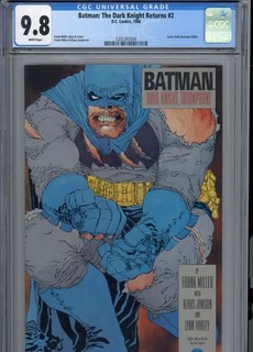 Batman: The Dark Knight Returns #2 Primera impresión CGC 9 8 Frank Miller 1986 DC