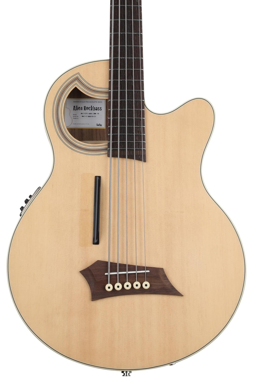 5-струнная бас-гитара Warwick Rockbass Alien Deluxe Hybrid Thinline 198090₽